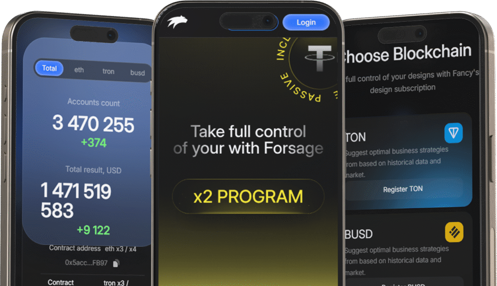 Forsage Clone App Development