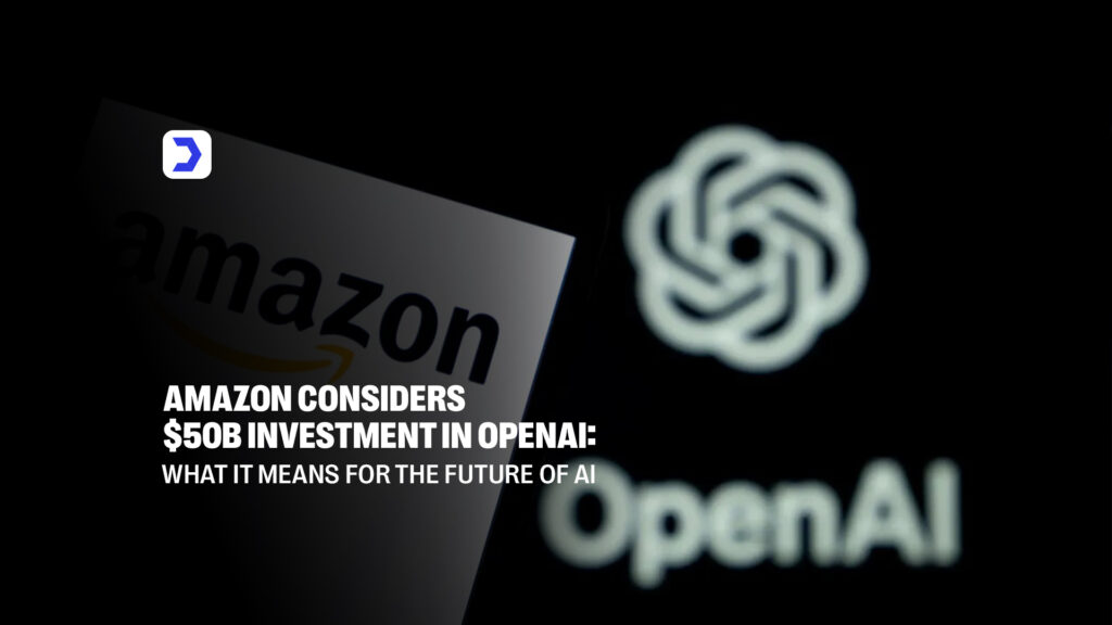 Amazon OpenAI investment news illustrating AI and cloud computing future