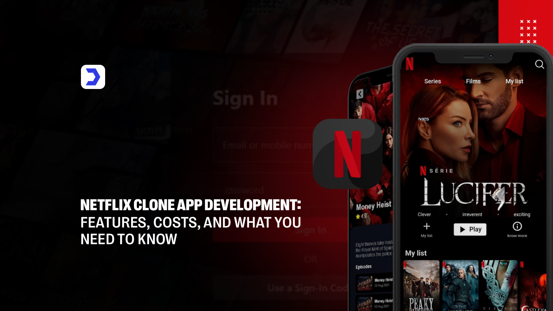 Netflix Clone App Development: Features, Costs
