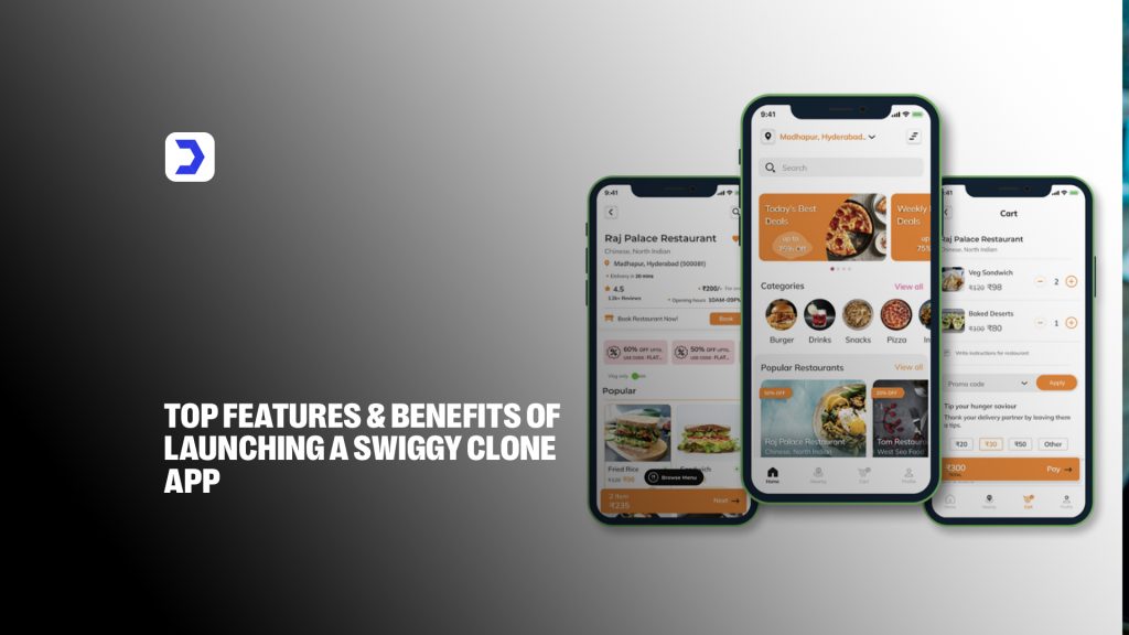 Top Benefits and Features of a Swiggy Clone App