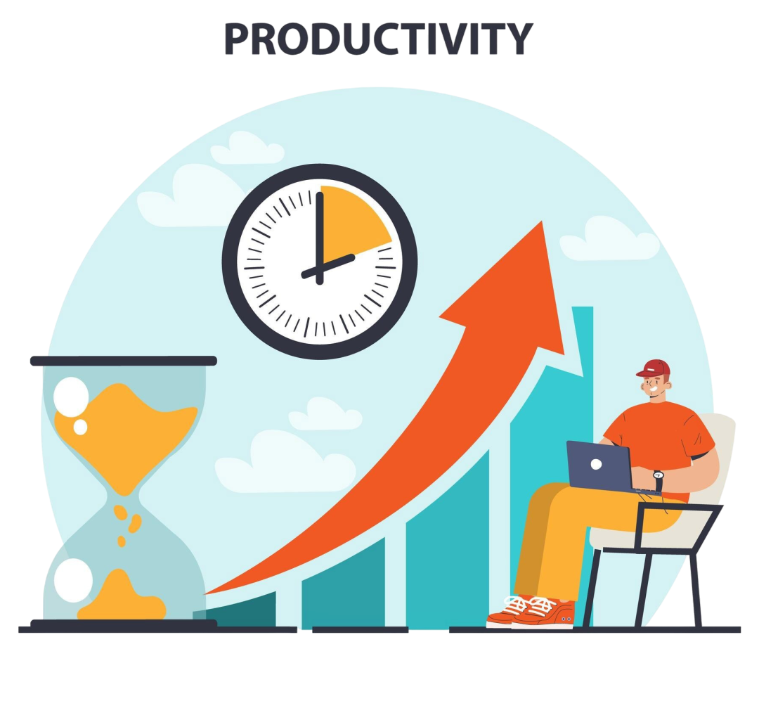 productivity-concept-character-worktime-optimization-employee-job