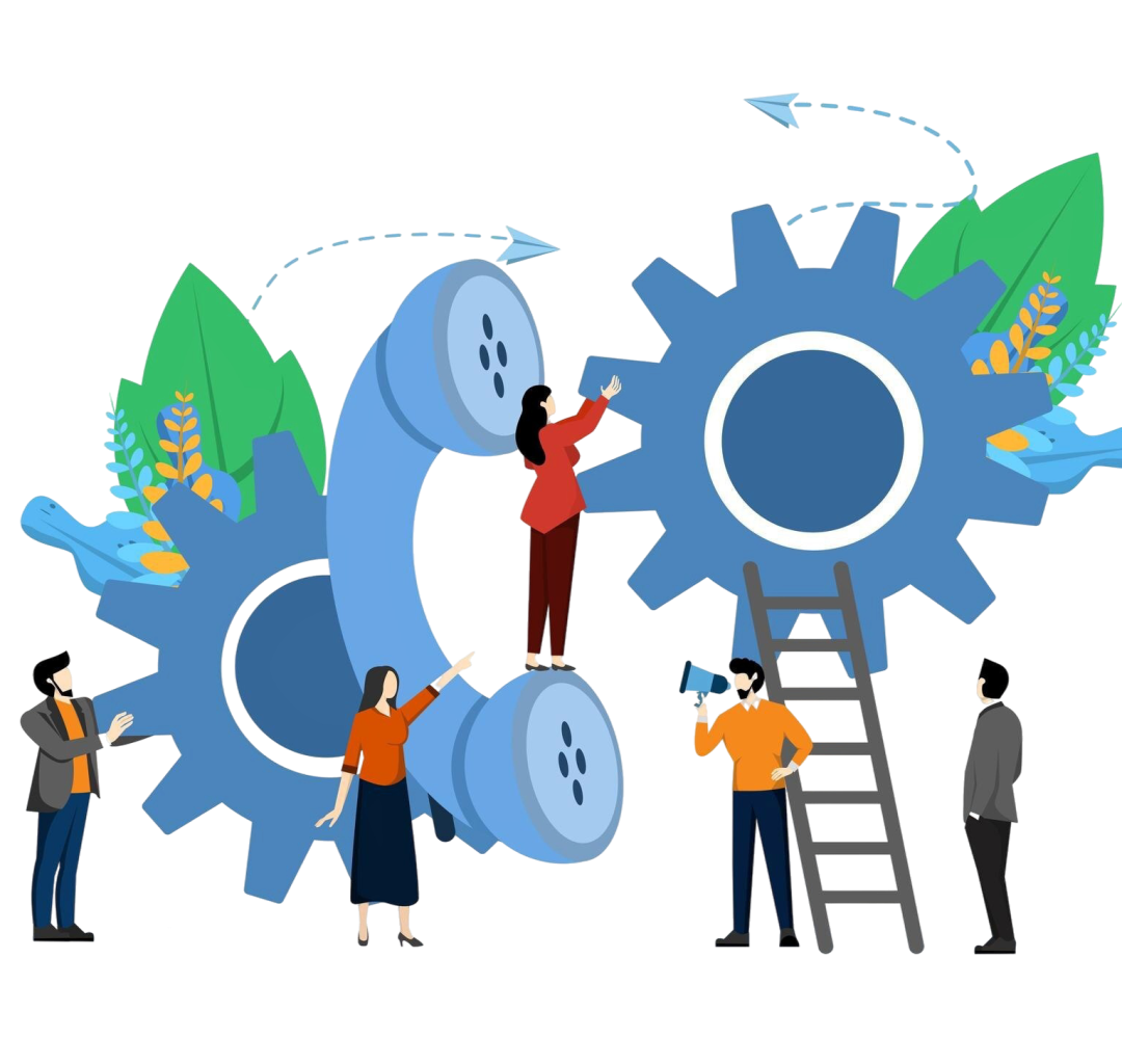 vector-illustration-247-online-global-customer-service-technical-support-serve-customers